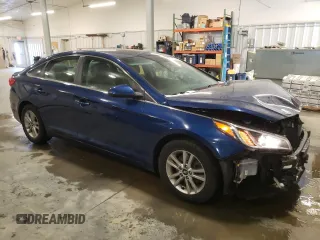 2017 Hyundai Sonata 2.4L with VIN 5NPE24AFXHH439523, listed as a Copart auction lot 46526535 with 99,689 mi miles and Salvage Title. Bid and sale history available at carsss.com. Image 4.