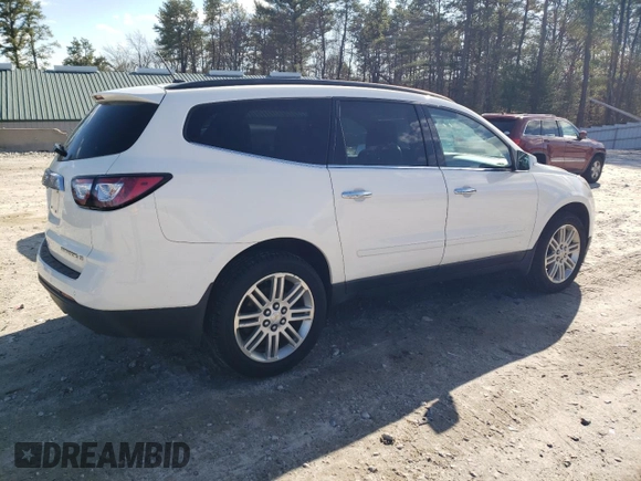 2015 Chevrolet Traverse LT with VIN 1GNKVGKD0FJ224494, listed as a Copart auction lot 52677925 with 170,623 mi miles and Clean Title. Bid and sale history available at DreamBid. Image 3.