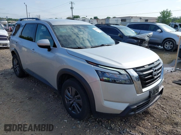 2023 Nissan Pathfinder SV с VIN 5N1DR3BC7PC247844, выставлен на аукционе IAAI как лот 42681475 с пробегом 50 207 миль миль и . История ставок и продаж доступна на DreamBid. Изображение 1.