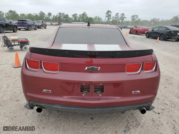 2011 Chevrolet Camaro 1LT with VIN 2G1FB1ED7B9143356, listed as a Copart auction lot 51875875 with 121,521 mi miles and Salvage Title. Bid and sale history available at carsss.com. Image 6.