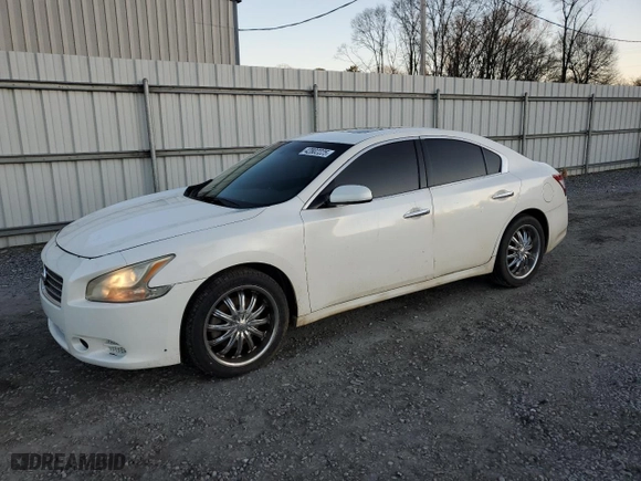 2011 Nissan Maxima 3.5 S with VIN 1N4AA5AP0BC862118, listed as a Copart auction lot 42802225 with 163,541 mi miles and Salvage Title. Bid and sale history available at carsss.com. Image 1.
