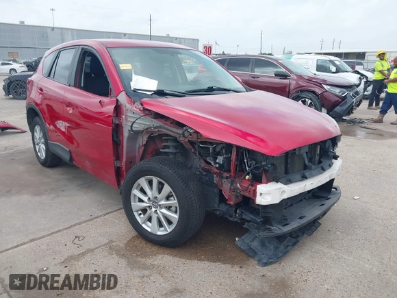 2015 Mazda CX-5 Touring with VIN JM3KE2CY3F0459076, listed as a IAAI auction lot 41913044 with 83,960 mi miles. Bid and sale history available at carsss.com. Image 1.