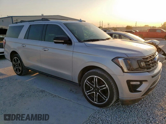 2019 Ford Expedition Max Limited with VIN 1FMJK1KT4KEA76690, listed as a Copart auction lot 53190225 with 60,699 mi miles and Clean title. Bid and sale history available at DreamBid. Image 4.