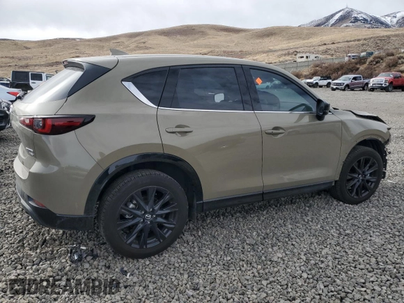2024 Mazda CX-5 2.5 Carbon Turbo with VIN JM3KFBAY4R0428374, listed as a Copart auction lot 43569565 with 14,970 mi miles and Salvage Title. Bid and sale history available at carsss.com. Image 3.