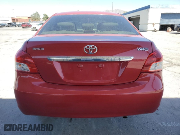 2008 Toyota Yaris with VIN JTDBT923581215441, listed as a Copart auction lot 54022325 with 76,822 mi miles and Salvage Title. Bid and sale history available at DreamBid. Image 6.