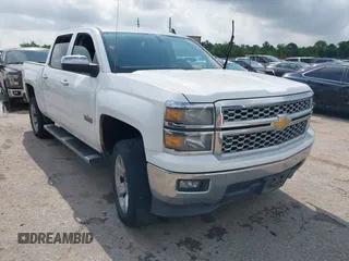 2014 Chevrolet Silverado 1500 LT with VIN 3GCPCREC1EG446044, listed as a IAAI auction lot 42044614 with 145,590 mi miles and . Bid and sale history available at DreamBid. Image 1.