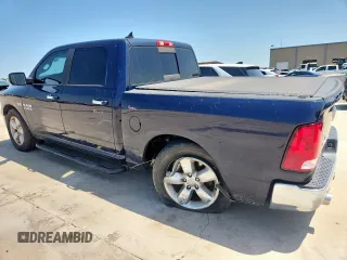 2017 Ram 1500 Big Horn with VIN 1C6RR7LT7HS691093, listed as a Copart auction lot 64222765 with 99,175 mi miles and Salvage title. Bid and sale history available at DreamBid. Image 2.