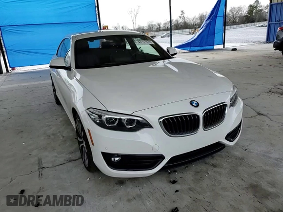 2018 BMW 2 Series 230i with VIN WBA2J1C57JVD09620, listed as a Copart auction lot 47127675 with 78,622 mi miles and Salvage Title. Bid and sale history available at carsss.com. Image 11.