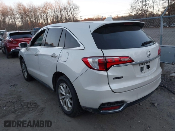 2018 Acura RDX with VIN 5J8TB4H32JL027327, listed as a IAAI auction lot 41246327 with 165,446 mi miles. Bid and sale history available at carsss.com. Image 3.