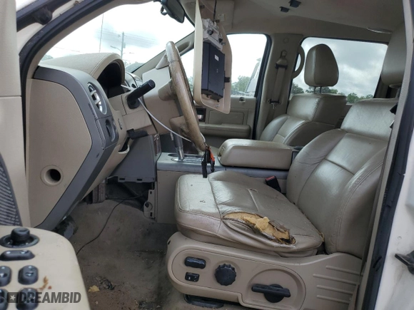 2008 Ford F-150 XLT with VIN 1FTPW14V48FB90869, listed as a Copart auction lot 53634114 with 180,996 mi miles and Salvage Title. Bid and sale history available at carsss.com. Image 7.