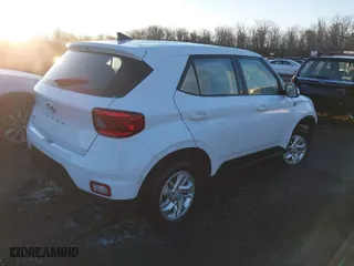 2021 Hyundai Venue SE with VIN KMHRB8A32MU096751, listed as a IAAI auction lot 41362624 with 84,339 mi miles. Bid and sale history available at carsss.com. Image 4.