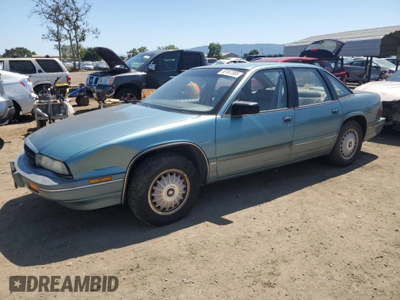 1994 Buick Regal with VIN 2G4WB55L6R1412117, listed as a Copart auction lot 55167385 with 98,696 mi miles and Clean Title. Bid and sale history available at DreamBid. Image 1.