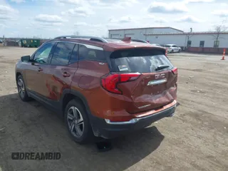 2019 GMC Terrain SLT with VIN 3GKALPEV0KL316498, listed as a IAAI auction lot 41878713 with 93,750 mi miles. Bid and sale history available at carsss.com. Image 3.