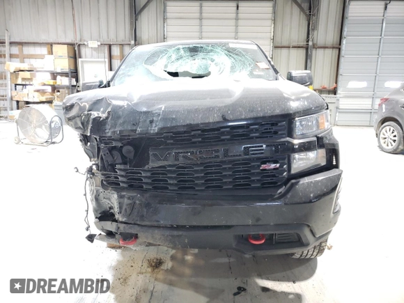 2019 Chevrolet Silverado 1500 Custom Trail Boss with VIN 3GCPYCEH7KG186125, listed as a Copart auction lot 82405034 with 67,095 mi miles and Salvage Title. Bid and sale history available at carsss.com. Image 5.