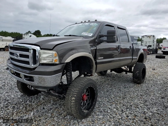 2006 Ford Super Duty F-350 SRW XL with VIN 1FTWW31P16EB82597, listed as a Copart auction lot 61914824 with 0 mi miles and Clean Title. Bid and sale history available at carsss.com. Image 1.