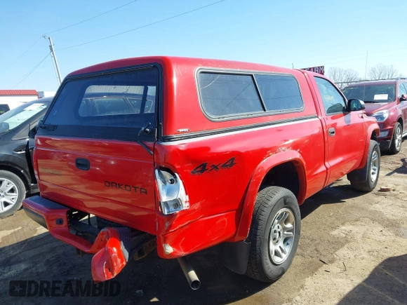 2004 Dodge Dakota с VIN 1D7GG36K04S680034, выставлен на аукционе IAAI как лот 41760693 с пробегом 166 561 миль миль и . История ставок и продаж доступна на DreamBid. Изображение 6.