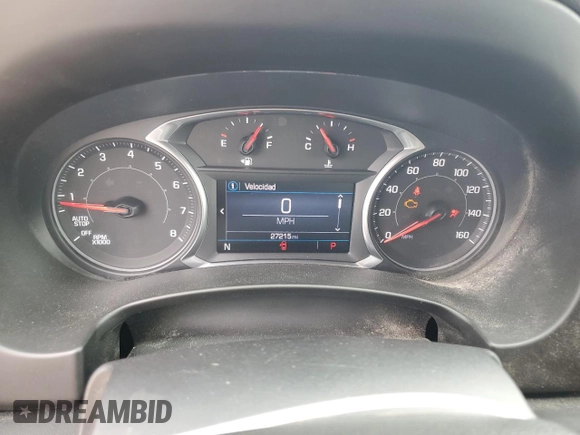 2019 GMC Terrain SLE with VIN 3GKALMEV3KL169575, listed as a Copart auction lot 47044915 with 27,215 mi miles and Salvage Title. Bid and sale history available at carsss.com. Image 9.
