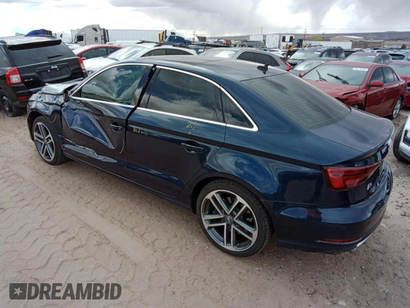 2019 Audi A3 Sedan Premium with VIN WAUBEGFF3KA113773, listed as a Copart auction lot 48441914 with 57,376 mi miles. Bid and sale history available at carsss.com. Image 2.
