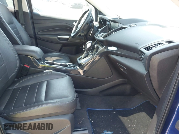 2014 Ford Escape Titanium with VIN 1FMCU0JX2EUB78596, listed as a IAAI auction lot 41994873 with 96,437 mi miles. Bid and sale history available at carsss.com. Image 5.