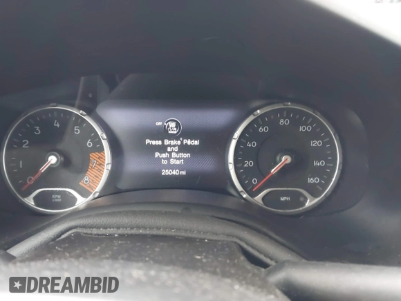 2022 Jeep Renegade Trailhawk with VIN ZACNJDC13NPN57143, listed as a IAAI auction lot 41042785 with 25,040 mi miles and . Bid and sale history available at DreamBid. Image 7.