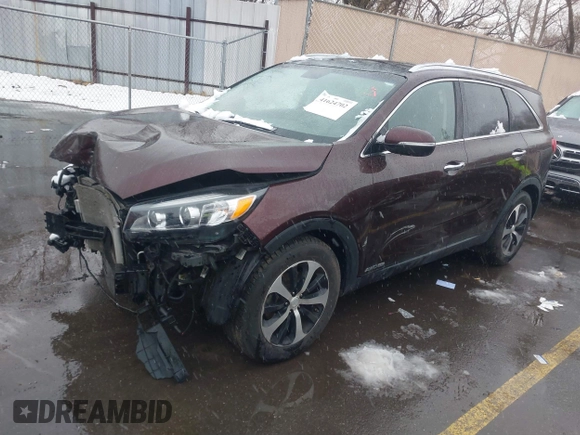 2016 Kia Sorento EX with VIN 5XYPHDA51GG061449, listed as a IAAI auction lot 41624702 with 1 mi miles. Bid and sale history available at carsss.com. Image 16.