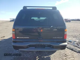 2005 Chevrolet Suburban Z71 with VIN 3GNFK16Z15G194886, listed as a Copart auction lot 43976625 with 206,474 mi miles and Salvage Title. Bid and sale history available at carsss.com. Image 6.