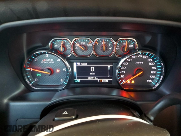 2017 Chevrolet Silverado 1500 LT with VIN 3GCUKREC1HG363756, listed as a Copart auction lot 54429565 with 182,515 mi miles and Salvage Title. Bid and sale history available at DreamBid. Image 9.