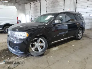 2013 Dodge Durango Citadel with VIN 1C4RDJEG3DC658892, listed as a Copart auction lot 61836415 with 168,128 mi miles and Non repairable. Bid and sale history available at DreamBid. Image 1.