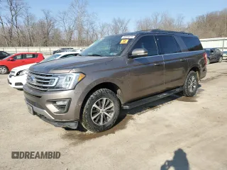 2018 Ford Expedition Max XLT with VIN 1FMJK1JT7JEA30061, listed as a Copart auction lot 48058575 with 99,189 mi miles and Salvage Title. Bid and sale history available at DreamBid. Image 1.