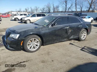 2017 Chrysler 300 with VIN 2C3CCAEG6HH564988, listed as a Copart auction lot 42779835 with 117,427 mi miles and Salvage Title. Bid and sale history available at carsss.com. Image 1.