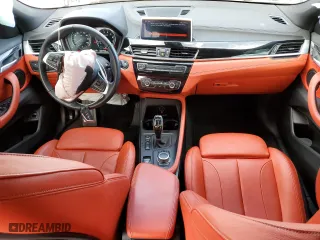 2021 BMW X2 xDrive28i with VIN WBXYJ1C08M5T00852, listed as a Copart auction lot 58498864 with 59,460 mi miles and Salvage Title. Bid and sale history available at carsss.com. Image 8.