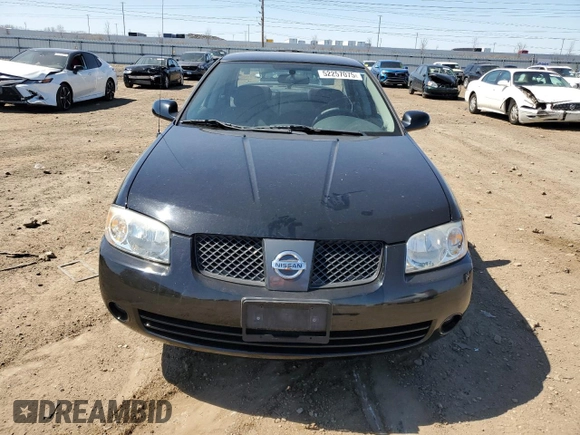 2006 Nissan Sentra S with VIN 3N1CB51D56L606964, listed as a Copart auction lot 52257075 with 68,200 mi miles and Salvage Title. Bid and sale history available at DreamBid. Image 5.