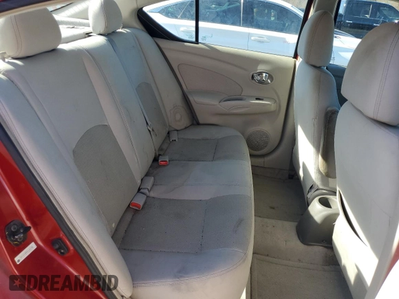 2014 Nissan Versa SV with VIN 3N1CN7AP9EL843193, listed as a Copart auction lot 79597814 with 183,308 mi miles and Salvage Title. Bid and sale history available at DreamBid. Image 10.