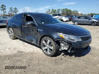 2019 Kia Optima S with VIN 5XXGT4L30KG364875, listed as a Copart auction lot 46791325 with 111,223 mi miles and Salvage Title. Bid and sale history available at carsss.com. Image 4.