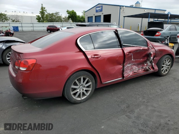 2006 Lexus GS 300 z VIN JTHBH96S965025584, wystawiony jako Copart lot #54172535 z przebiegiem 134 196 mil mil oraz Szkoda całkowita • Salvage title. Historia ofert i sprzedaży dostępna na DreamBid. Obrazek 3.