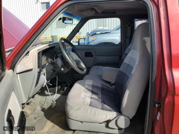 1992 Ford Ranger Splash with VIN 1FTCR15X5NPA54097, listed as a Copart auction lot 43804445 with 19,097 mi miles and Salvage Title. Bid and sale history available at carsss.com. Image 7.