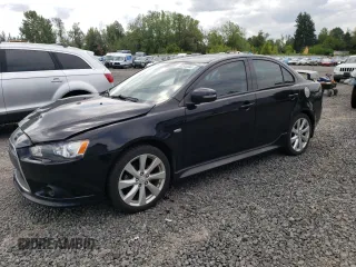 2015 Mitsubishi Lancer GT with VIN JA32U8FW6FU017585, listed as a Copart auction lot 68391044 with 110,521 mi miles and Salvage Title. Bid and sale history available at carsss.com. Image 1.
