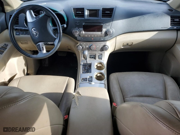 2012 Toyota Highlander with VIN 5TDBK3EH8CS121962, listed as a Copart auction lot 44454445 with 114,011 mi miles and Salvage Title. Bid and sale history available at carsss.com. Image 8.