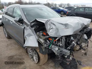 2025 Cadillac XT4 AWD Premium Luxury with VIN 1GYFZDR41SF131347, listed as a IAAI auction lot 42198131 with 9,416 mi miles and . Bid and sale history available at carsss.com. Image 6.