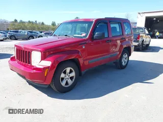 2009 Jeep Liberty Sport with VIN 1J8GN28K09W522924, listed as a IAAI auction lot 41932797 with 154,030 mi miles. Bid and sale history available at carsss.com. Image 2.