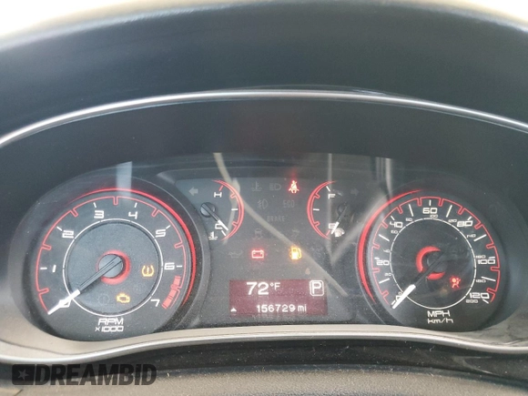 2013 Dodge Dart SXT with VIN 1C3CDFBA4DD324839, listed as a Copart auction lot 54192195 with 156,729 mi miles and Salvage Title. Bid and sale history available at carsss.com. Image 9.