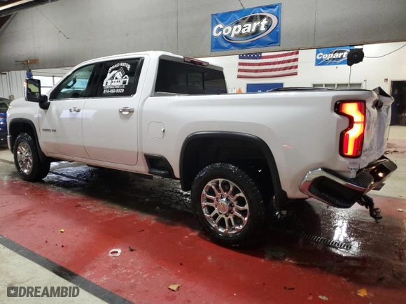 2024 Chevrolet Silverado 2500HD LTZ with VIN 2GC4YPE72R1209816, listed as a Copart auction lot 85119334 with 16,931 mi miles and Salvage Title. Bid and sale history available at carsss.com. Image 2.