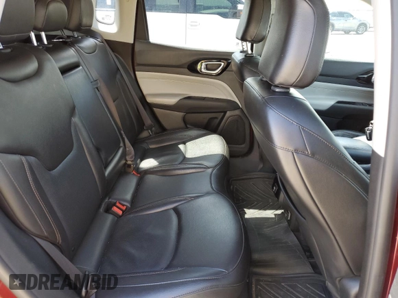 2022 Jeep Compass Limited with VIN 3C4NJDCBXNT159383, listed as a Copart auction lot 62136695 with 59,429 mi miles and Salvage title. Bid and sale history available at DreamBid. Image 11.