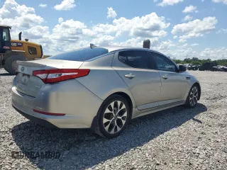 2013 Kia Optima Hybrid LX with VIN KNAGM4AD6D5048166, listed as a Copart auction lot 69710114 with 161,273 mi miles and Clean Title. Bid and sale history available at carsss.com. Image 3.