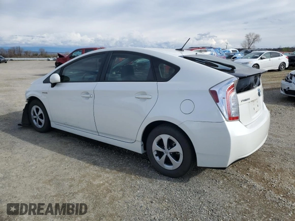 2014 Toyota Prius Four with VIN JTDKN3DU0E0378741, listed as a Copart auction lot 46109845 with 166,455 mi miles and Salvage Title. Bid and sale history available at carsss.com. Image 2.