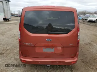 2022 Ford Transit Connect XLT with VIN NM0GE9F25N1509870, listed as a Copart auction lot 50624425 with 14,851 mi miles and Clean title. Bid and sale history available at DreamBid. Image 6.