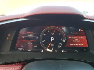 2021 Chevrolet Corvette 3LT z VIN 1G1YC2D43M5113851, wystawiony jako Copart lot #53691975 z przebiegiem 12 925 mil mil oraz Szkoda całkowita • Salvage title. Historia ofert i sprzedaży dostępna na DreamBid. Obrazek 9.