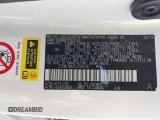 2014 Lexus RX 350 with VIN 2T2BK1BA1EC250418, listed as a IAAI auction lot 42343669 with 175,202 mi miles and . Bid and sale history available at DreamBid. Image 9.