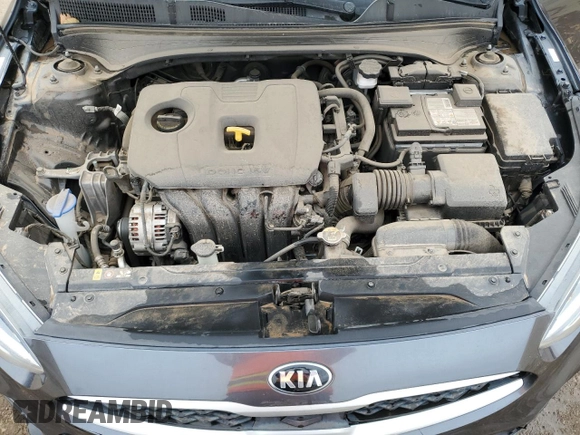 2019 Kia Forte LXS with VIN 3KPF24AD7KE074345, listed as a Copart auction lot 46318715 with 46,263 mi miles and Salvage Title. Bid and sale history available at carsss.com. Image 11.