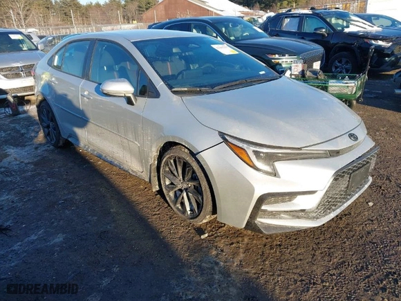 2024 Toyota Corolla SE with VIN 5YFS4MCE8RP211249, listed as a IAAI auction lot 41402357 with 10,088 mi miles. Bid and sale history available at carsss.com. Image 1.
